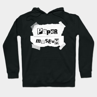 Paper Museum Newspaper Design Hoodie